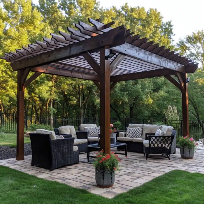 Pergola Installation 1 Gallery - Mitchell Construction