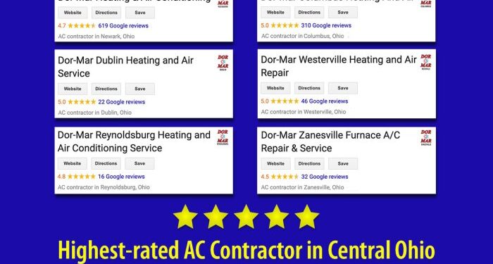 How To Choose The Best Air Conditioning Contractor - Dor-Mar Heating ...