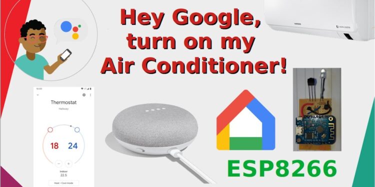 Conditioner assistant esp8266 controlling