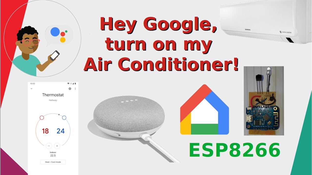 Conditioner assistant esp8266 controlling